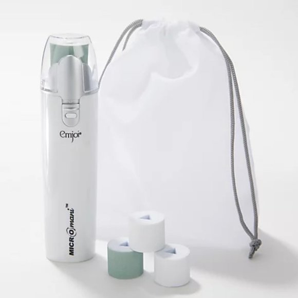 Emjoi Micro Mani Nail Buffer with 4 Smooth & Shine Rollers (White) - Picture 1 of 3